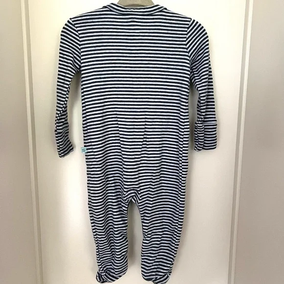 { Baby Gap Striped Footie } - Picture 2 of 4
